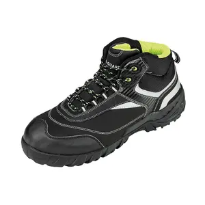 WORK-GUARD by Result Mens Blackwatch Nubuck Safety Boots Black/Silver (6 UK)