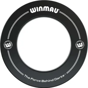 Winmau Professional Dart Set includes Diamond Plus Dartboard, Black Surround, 2 Sets of Darts, Official Oche Line