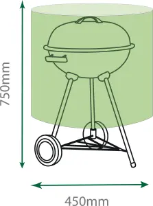 Home Garden Water Resistant Outdoor Small Kettle BBQ Barbeque Cover Protector