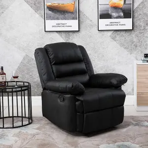 Hawthorne Recliner Armchair Black