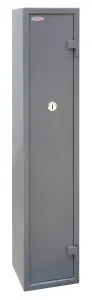 Phoenix Tucana GS8016K 5 Gun Safe with Internal Ammo Box and Key Lock.