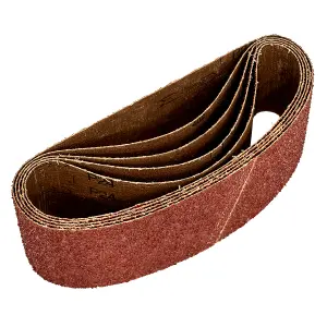 Sealey 75x533mm 40 Grit Aluminium Oxide Resin Bonded Sanding Belt x10 WSB5340