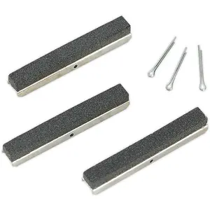 3 Pack of 75mm Coarse Grade Cutting Stones for ys10783 Cylinder Hone