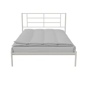 Jensen Metal Bed White, Double