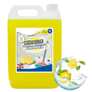 2x 5 Litre Concentrated All Purpose Miracle Floor & Surface Cleaner Ideal For Hard Floors