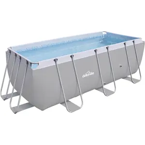 4x2m Premium Garden Swimming Pool with Filter Pump - Perfect for Kids and Families