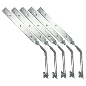 Short Rafter Gutter Brackets Galvanised (Pack of 5)