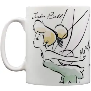 Peter Pan Magic Tinkerbell Mug Green/Yellow/White (One Size)