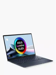 ASUS Zenbook 14 Laptop, Intel Core Ultra 9 Processor, 32GB RAM, 1TB SSD, 14" OLED Touch Screen, Blue