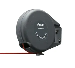 Vileda Retractable Clothes Line Cordomatic Washing Line 15M Holds 15kg Weight