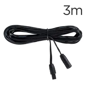 ValueLights 3M Black Extension Cable 15mm Decking Lights