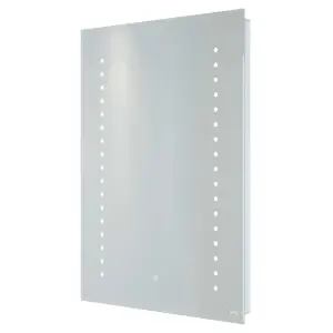 RAK Hestia 500x700mm Silvery White Square with Touch Sensor Illuminated Mirror IP44