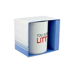 Grindstore You Just Got Litt Up Mug & Coaster Set White (One Size)