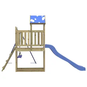 Berkfield Outdoor Playset Impregnated Wood Pine