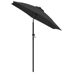 Berkfield Parasol Anthracite 200x211 cm Aluminium