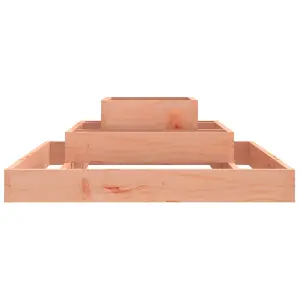 Berkfield Planter 80x80x27 cm Solid Wood Douglas