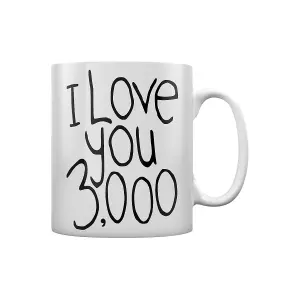 Grindstore I Love You 3000 Mug White/Black (One Size)