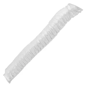 SPARES2GO Vent Hose Rectangle PVC 3M Long Rectangular HVAC 206mm x 62mm Flexible Duct Pipe