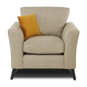 Modern Home Caxton 3+2 Seater Sofa Set with Armchair Oatmeal