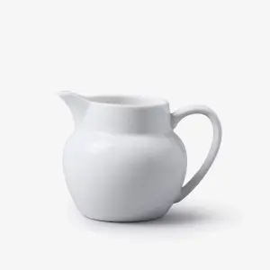 WM Bartleet & Sons Porcelain Round Bellied Milk Jug, 140ml