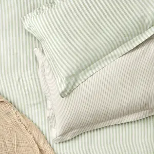 Yard Hebden Mélange Stripe Pillowcase Pair