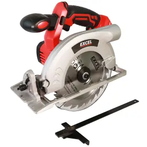 Excel 18V Cordless Circular Saw 165mm with 1 x 4.0Ah Battery & Charger