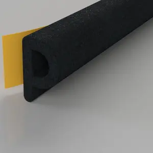 10m Rubber Seal Draught Excluder Self Adhesive Foam Weather Strip Doors Windows