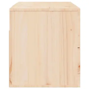 Berkfield Wall-mounted Bedside Cabinet 50x36x40 cm