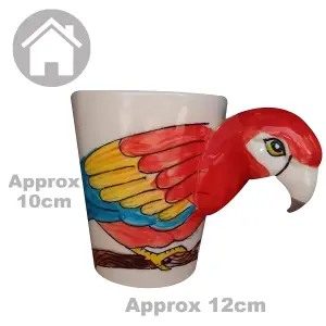 Parrot Mug Coffee & Tea Cup by Laeto House & Home - INCLUDING FREE DELIVERY