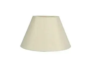 14" Cotton Coolie Lampshade - Cream