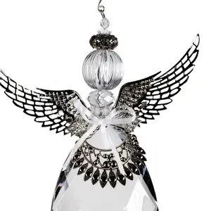 Acrylic Teardrop Angel Hanging Figurine Ornament