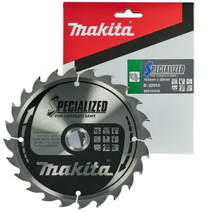 Makita DHS680Z DHS611 165mm x 20mm 24 Teeth Cordless Circular Saw Blade X 2