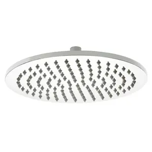 Nes Home Round 200mm Solid Brass Shower Head Chrome