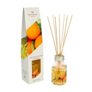 Wax lyrical Mediterranean Orange Reed diffuser, 100ml