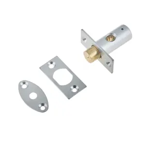 EAI - Rack Bolt - 37mm / 14mm Backset - Satin Chrome Plated