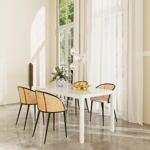 FlexiSpot Extendable Dining Table White