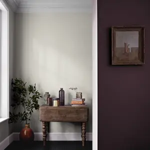 Crown Walls & Ceilings Matt Emulsion Paint Grey Putty - 5L