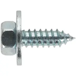 100 Pack of Zinc Plated M14 Acme Screws with Captive Washers for DIY Projects