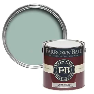 Farrow & Ball Estate Emulsion Mixed Colour 23 Powder Blue 2.5 Litre