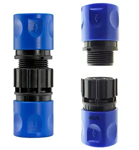 Garden Watering Hose Fitting Connector Female to Female click-lock Universal