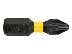 DEWALT DT7994T-QZ Impact Torsion Bits PH2 x 25mm (Pack 5) DEWDT7994TQZ