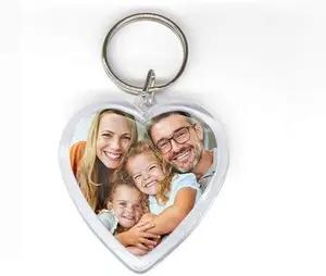 Your Photo As A Heart Keyring