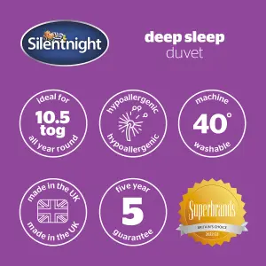 Silentnight Deep Sleep 10.5 Tog Duvet, Super King