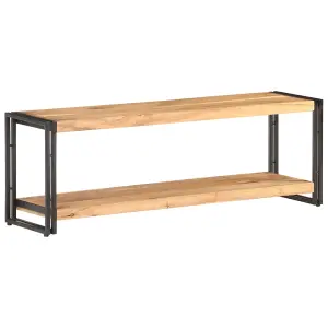 Berkfield TV Cabinet 120x30x40 cm Solid Acacia Wood