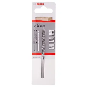 Bosch Professional Brad point (Dia)5mm (L)86mm