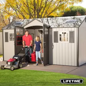 Lifetime 15 Ft. x 8 Ft. Outdoor Storage Shed