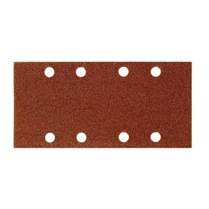 20 x Mixed Grit Hook & Loop Punched 1/3 Sanding Sheets 93 x 190mm Abrasive Pads