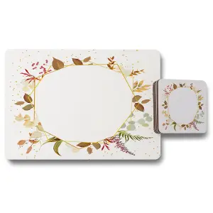 Autumn Flowers (Placemat & Coaster Set) / Default Title