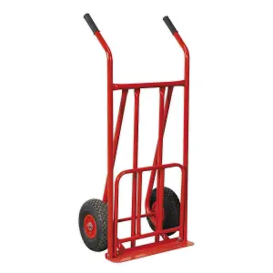 Sealey Folding Sack Truck Tubular Steel With Pneumatic Tyres 150kg CST800