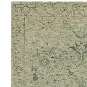 Vida Traditional Abstract Bordered Floral Persian Rug for Living Room and Bedroom-160cm X 230cm